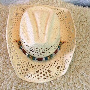 Somher "M" Straw Cowboy Hat; Mexico; Rodeo, Vacation Vibes, Rodeo, Cowgirl Vibes